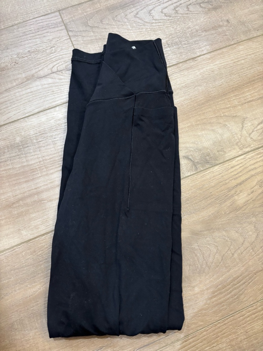 aerie Black Leggings with Side Pocket